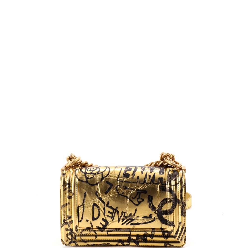 Chanel Boy Flap Bag Graffiti Crocodile #242816C48B - Picture 4 of 7